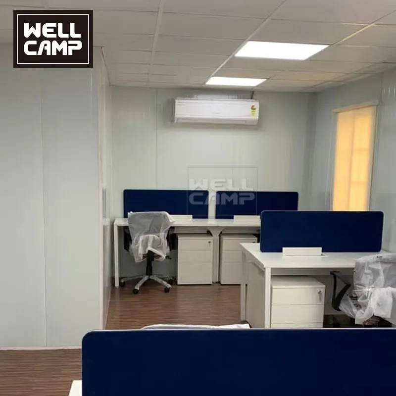 WELLCAMP, WELLCAMP prefab house, WELLCAMP container house small container homes with walkway online 4