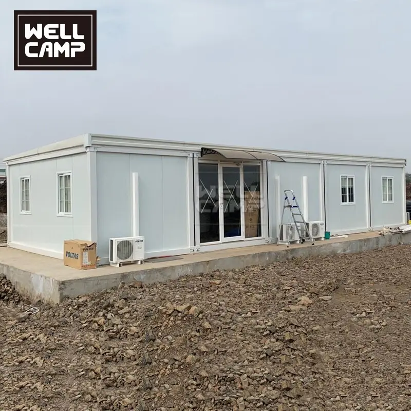 WELLCAMP, WELLCAMP prefab house, WELLCAMP container house small container homes with walkway online 2