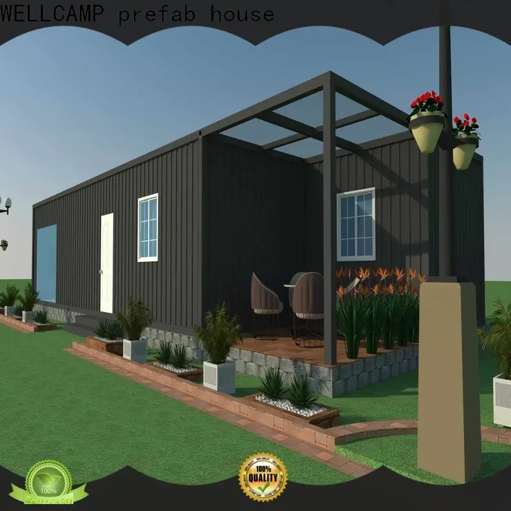 WELLCAMP, WELLCAMP prefab house, WELLCAMP container house eco friendly homes made from shipping containers labour camp for sale 1