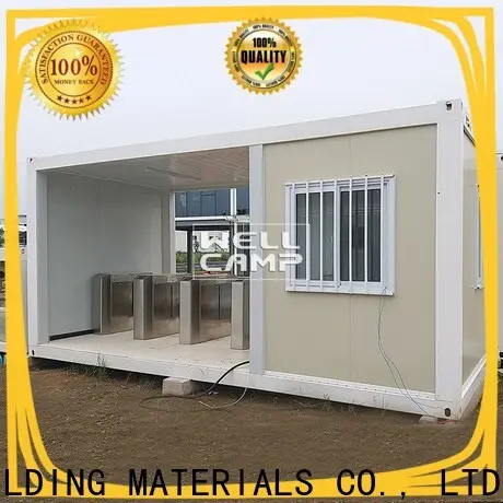 WELLCAMP, WELLCAMP prefab house, WELLCAMP container house best shipping container homes with walkway wholesale1 1