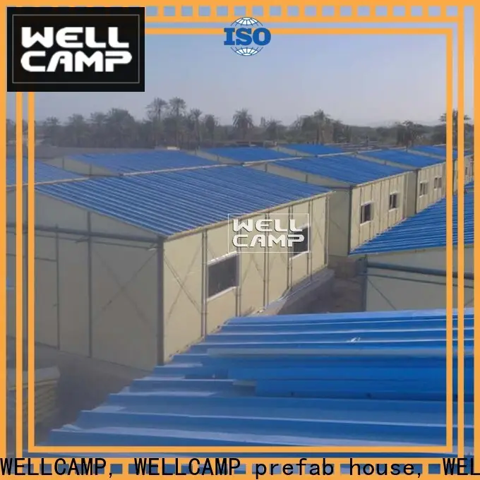 WELLCAMP, WELLCAMP prefab house, WELLCAMP container house project prefab house kits on seaside for labour camp 1