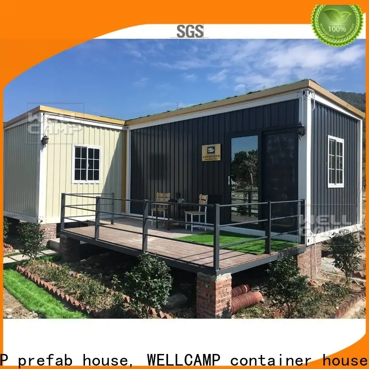 WELLCAMP, WELLCAMP prefab house, WELLCAMP container house luxury living container villa suppliers labour camp for resort 1
