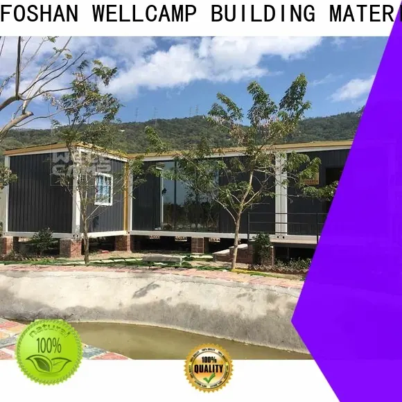 WELLCAMP, WELLCAMP prefab house, WELLCAMP container house storage container homes for sale wholesale for resort 1