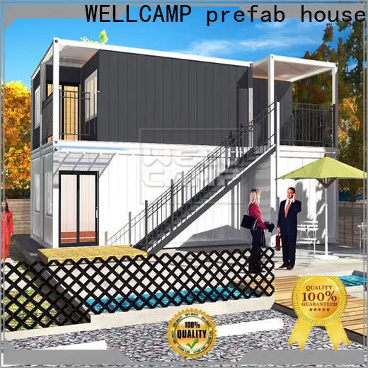 WELLCAMP, WELLCAMP prefab house, WELLCAMP container house premade shipping container home designs in garden for sale 1
