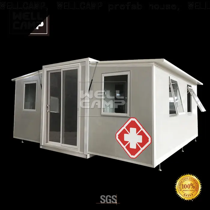 WELLCAMP, WELLCAMP prefab house, WELLCAMP container house container van house design online for living 1