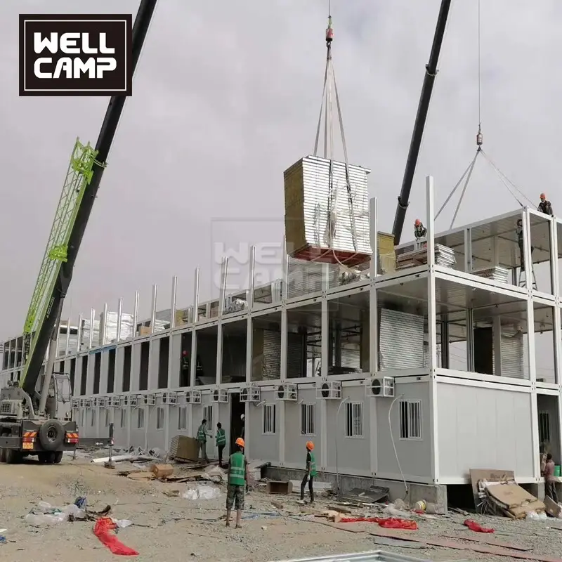 WELLCAMP, WELLCAMP prefab house, WELLCAMP container house sea can homes in garden for resort 9