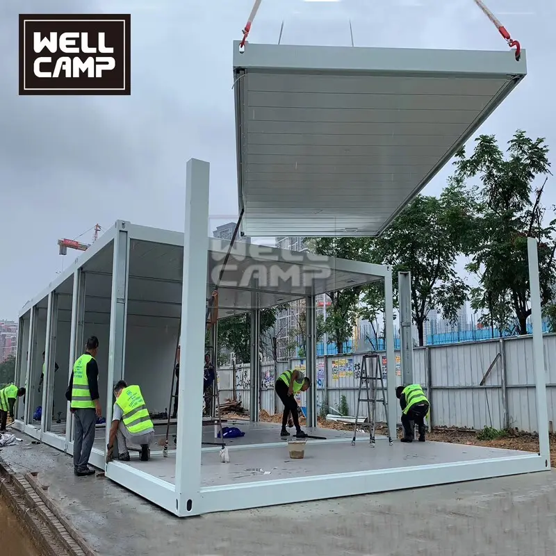 WELLCAMP, WELLCAMP prefab house, WELLCAMP container house sea can homes in garden for resort 8
