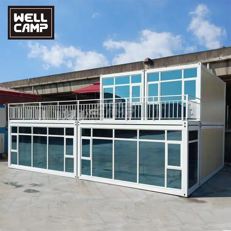 WELLCAMP, WELLCAMP prefab house, WELLCAMP container house sea can homes in garden for resort 4