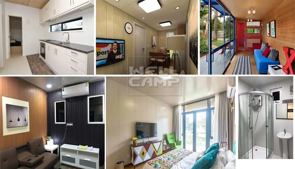 WELLCAMP, WELLCAMP prefab house, WELLCAMP container house sea can homes in garden for resort 7
