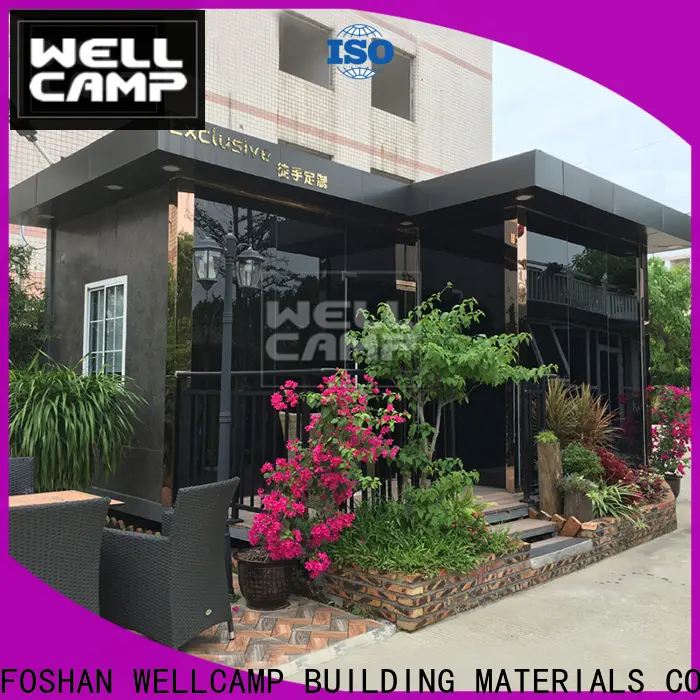 WELLCAMP, WELLCAMP prefab house, WELLCAMP container house modern modern container homes in garden for sale 1