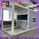WELLCAMP, WELLCAMP prefab house, WELLCAMP container house long small container homes with walkway for office 1