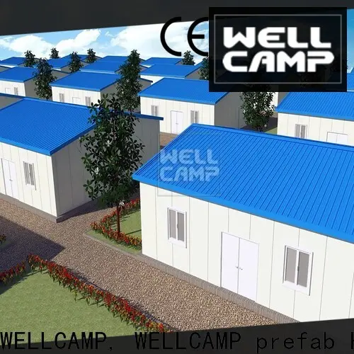 WELLCAMP, WELLCAMP prefab house, WELLCAMP container house customized prefab house kits building for accommodation 1