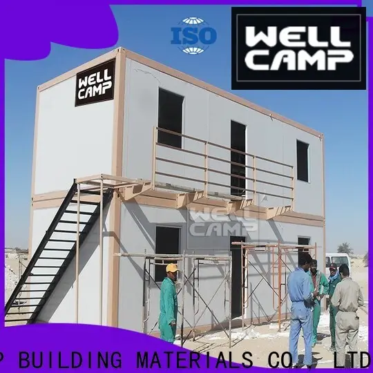 WELLCAMP, WELLCAMP prefab house, WELLCAMP container house corrugated container house project home for living 1