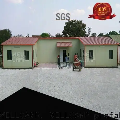 WELLCAMP, WELLCAMP prefab house, WELLCAMP container house luxury prefab container homes refugee house for dormitory 1