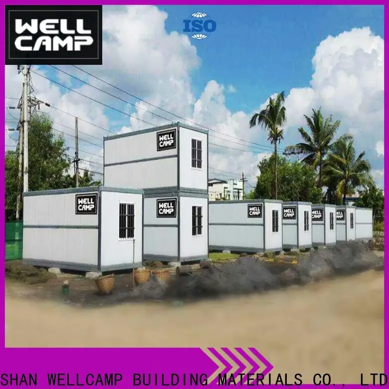 WELLCAMP, WELLCAMP prefab house, WELLCAMP container house easy move pbs folding container house maker for worker 1