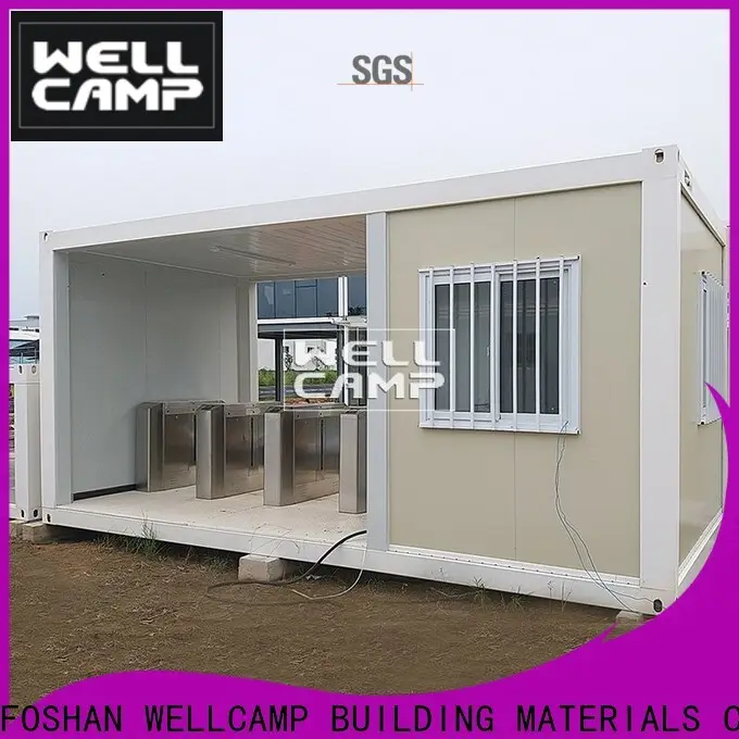WELLCAMP, WELLCAMP prefab house, WELLCAMP container house floor small container homes apartment wholesale 1