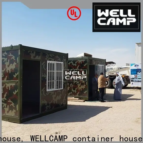 WELLCAMP, WELLCAMP prefab house, WELLCAMP container house modular container homes online for worker 1