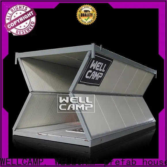 WELLCAMP, WELLCAMP prefab house, WELLCAMP container house sandwich freight container homes online for worker 1