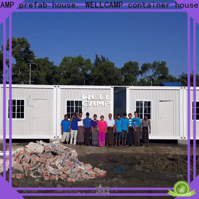 WELLCAMP, WELLCAMP prefab house, WELLCAMP container house container house builders home for renting 1