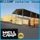 WELLCAMP, WELLCAMP prefab house, WELLCAMP container house steel workshop with brick wall for warehouse 1