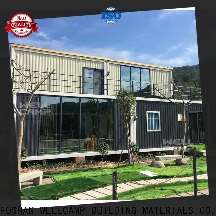 WELLCAMP, WELLCAMP prefab house, WELLCAMP container house folding shipping crate homes labour camp for resort1 1