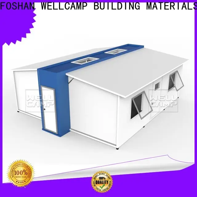 WELLCAMP, WELLCAMP prefab house, WELLCAMP container house easy install expandable container house wholesale for apartment 1
