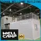 WELLCAMP, WELLCAMP prefab house, WELLCAMP container house small container homes with walkway for office 1
