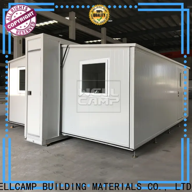 WELLCAMP, WELLCAMP prefab house, WELLCAMP container house container van house design with two bedroom for dormitory 1
