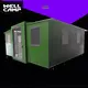 WELLCAMP, WELLCAMP prefab house, WELLCAMP container house easy install container van house design with two bedroom for wedding room 1