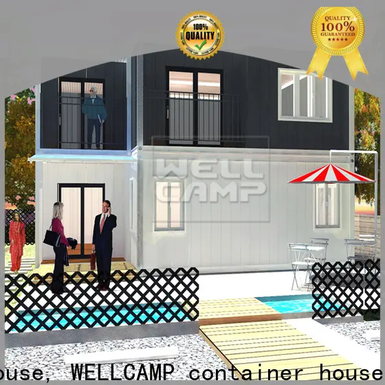 WELLCAMP, WELLCAMP prefab house, WELLCAMP container house china luxury living container villa in garden for hotel1 1