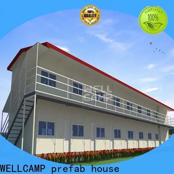 WELLCAMP, WELLCAMP prefab house, WELLCAMP container house mobile prefabricated concrete houses online for labour camp 1