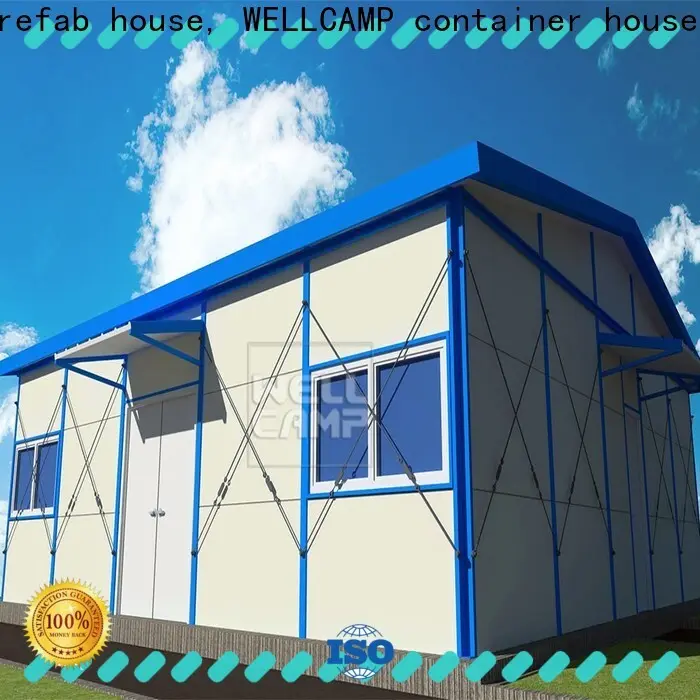 WELLCAMP, WELLCAMP prefab house, WELLCAMP container house sandwich labor camp on seaside for labour camp 1