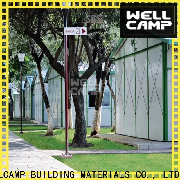 WELLCAMP, WELLCAMP prefab house, WELLCAMP container house recyclable prefab homes apartment for labour camp 1