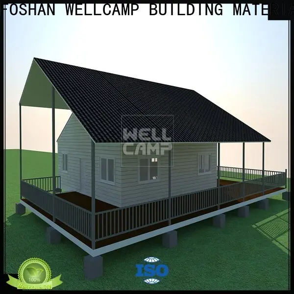 WELLCAMP, WELLCAMP prefab house, WELLCAMP container house sandwich modular house standard building for hotel 1