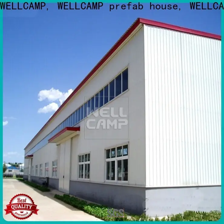 WELLCAMP, WELLCAMP prefab house, WELLCAMP container house prefabricated warehouse with brick wall for sale1 1