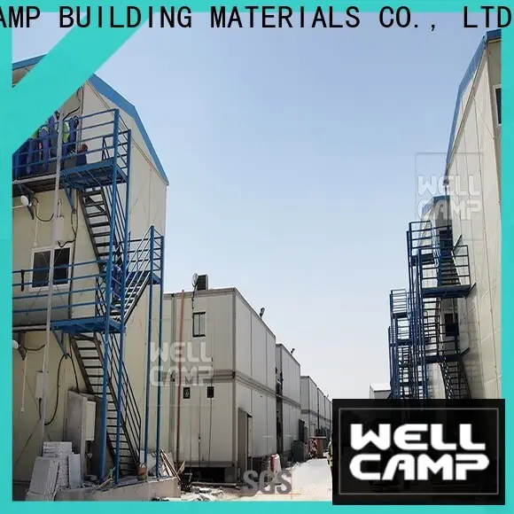 WELLCAMP, WELLCAMP prefab house, WELLCAMP container house government prefab guest house apartment for labour camp 1