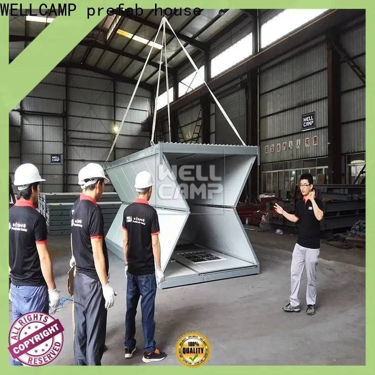 WELLCAMP, WELLCAMP prefab house, WELLCAMP container house folding container house maker for sale 1