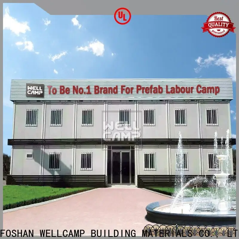 WELLCAMP, WELLCAMP prefab house, WELLCAMP container house low cost detachable container house wholesale for living 1