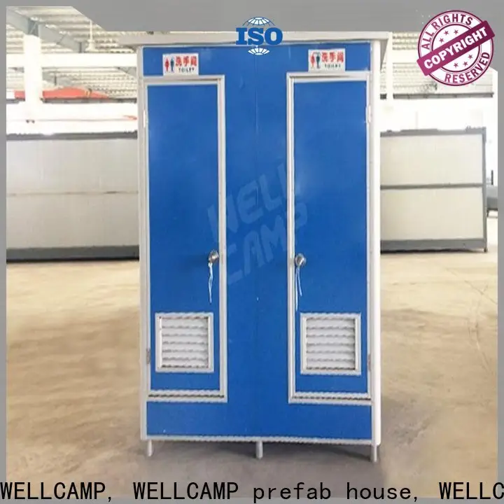 WELLCAMP, WELLCAMP prefab house, WELLCAMP container house double portable toilets for sale price container online 1