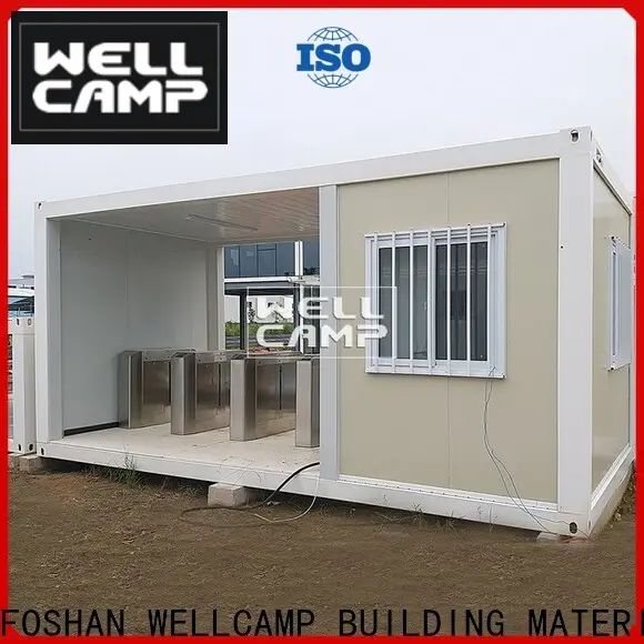 WELLCAMP, WELLCAMP prefab house, WELLCAMP container house roof shipping container house floor plans apartment online 1