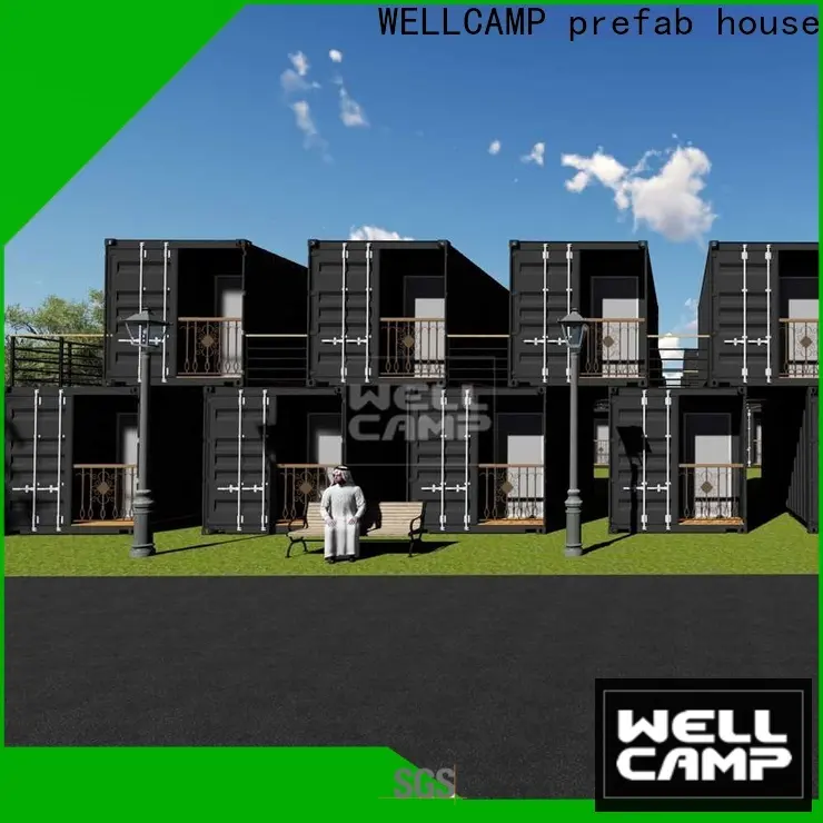 WELLCAMP, WELLCAMP prefab house, WELLCAMP container house shipping container house for sale resort for villa 1