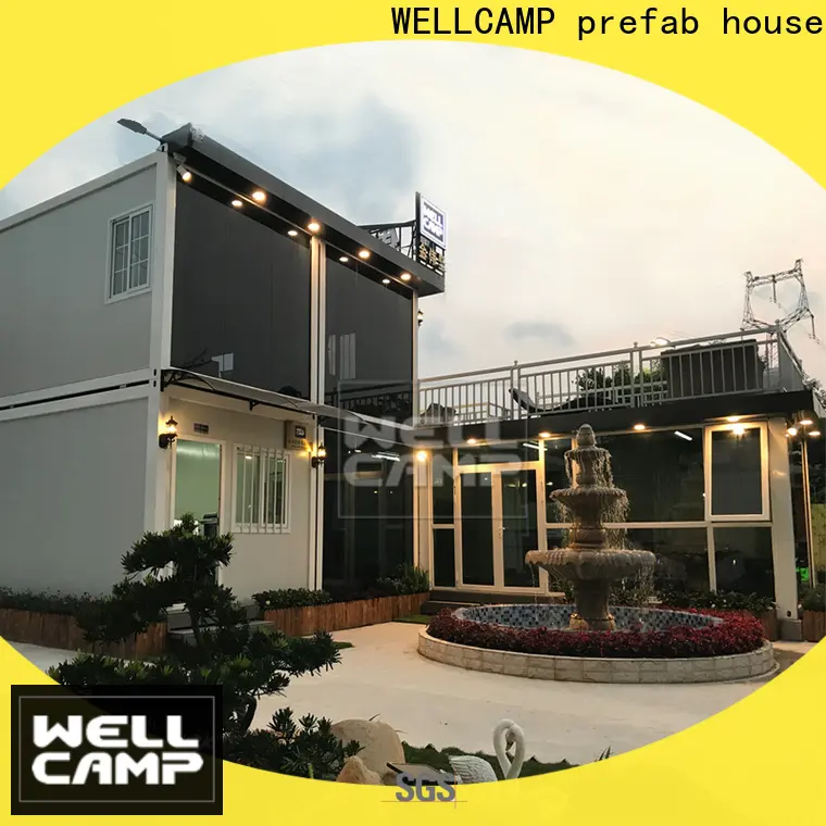 WELLCAMP, WELLCAMP prefab house, WELLCAMP container house sea can homes labour camp for resort1 1