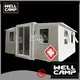easy install container shelter supplier for wedding room 1