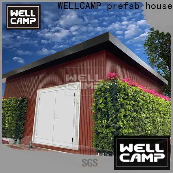 WELLCAMP, WELLCAMP prefab house, WELLCAMP container house modern container homes in garden for resort1 1