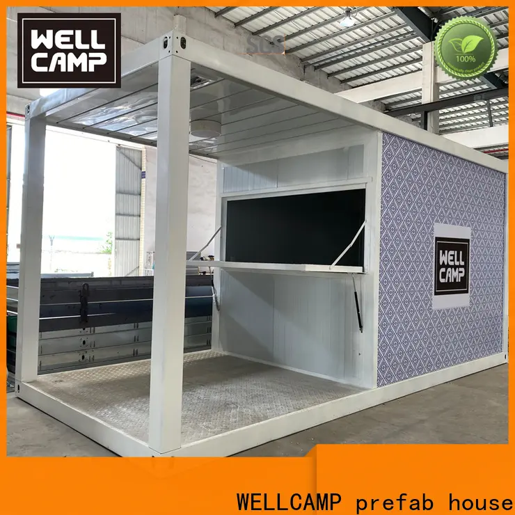 WELLCAMP, WELLCAMP prefab house, WELLCAMP container house newest shipping container house floor plans with walkway wholesale1 1