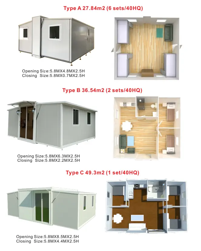 WELLCAMP, WELLCAMP prefab house, WELLCAMP container house fast install container van house design wholesale for wedding room1 4