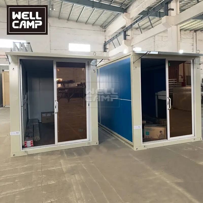 WELLCAMP, WELLCAMP prefab house, WELLCAMP container house easy install container van house design online for living 2