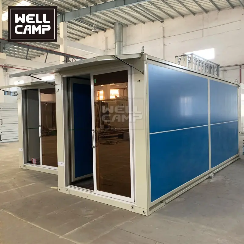 WELLCAMP, WELLCAMP prefab house, WELLCAMP container house easy install container van house design online for living 3