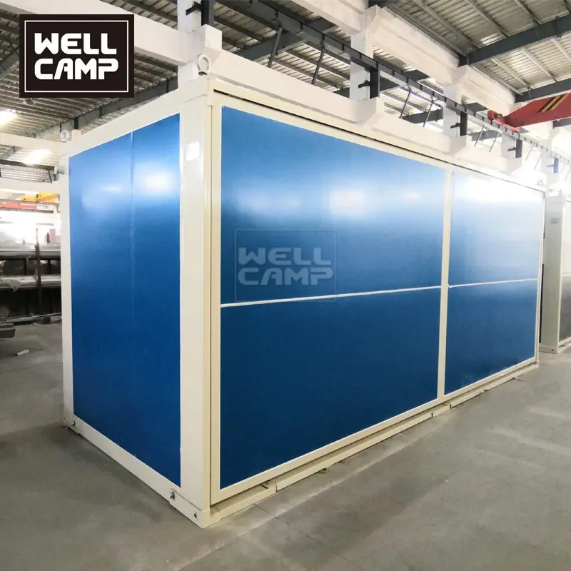 WELLCAMP, WELLCAMP prefab house, WELLCAMP container house easy install container van house design online for living 4