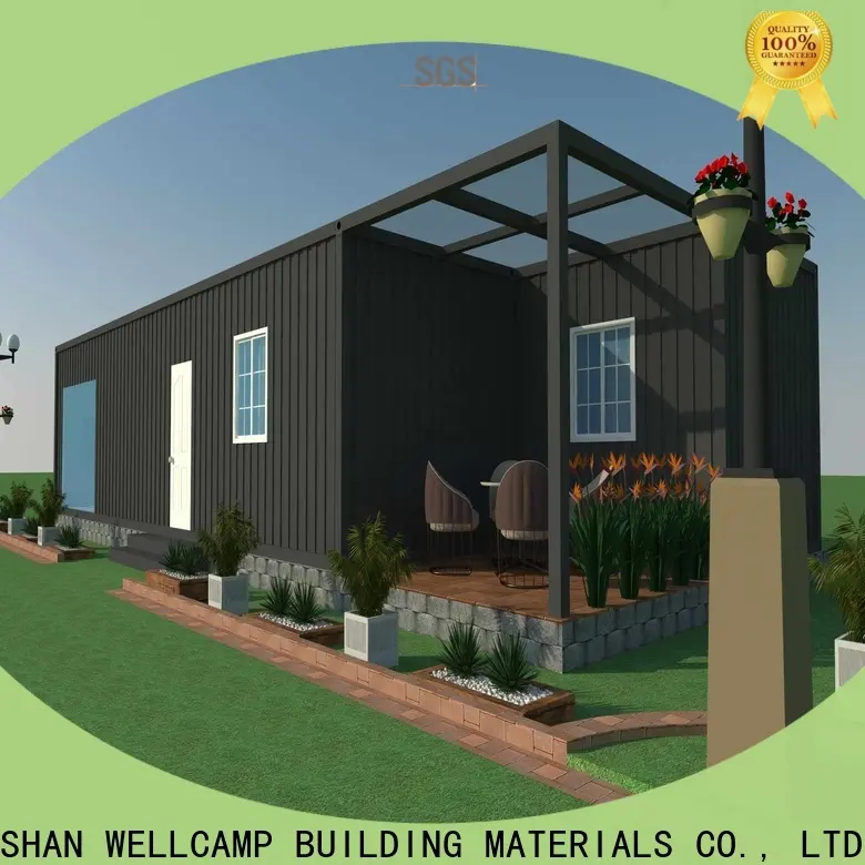 WELLCAMP, WELLCAMP prefab house, WELLCAMP container house storage container homes for sale in garden for hotel 1